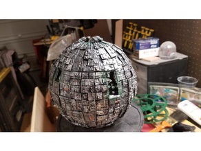 borg esfera decoración 3d print model - Mito3D