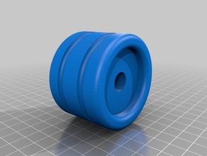 la sustitución de rueda las piezas repuesto mesa plegable ruedas 3d print model - Mito3D