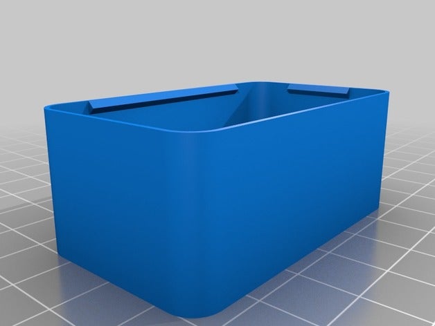 meine angepasste snap-fit electronics project box Gehäuse - Elektronik kundengebundene 3D print model - Mito3D
