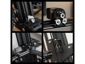 belt driven z axis creality cr-10s 3d printer parts cr-10 3d print model - Mito3D