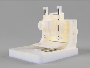 3d imprimable format de poche cnc machine d'étirage - v 2 le bricolage 3d print model - Mito3D