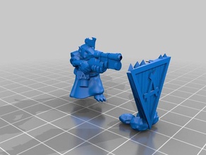 skaven jezzail giochi e giocattoli età di sigmar aos skryre warhammer fantasy 3d print model - Mito3D