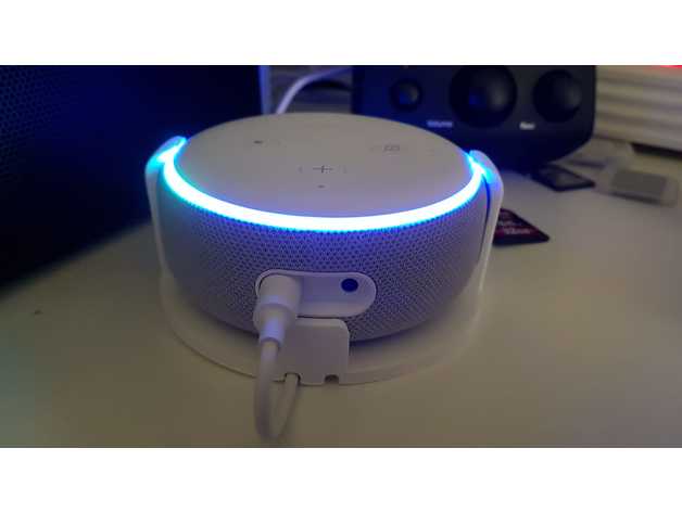 Soporte De Búho Para Echo Dot 3ra Generación Alexa