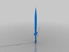 imperial épée accessoires de jeu skyrim l'épée 3d print model - Mito3D