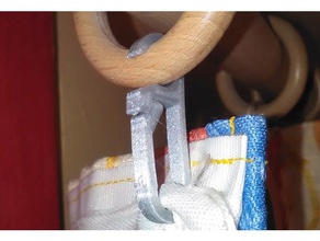 cortina de gancho ganchillo rideau los hogares crochet la 3d print model - Mito3D