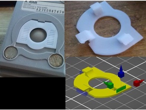 atari st mouse part parts 3d print model - Mito3D