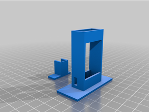 support vertical por lawmate 1w vtx 3d print model - Mito3D