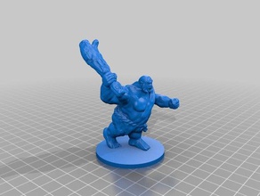 colle del gigante giochi dungeons dragons monster pathfinder 3d print model - Mito3D