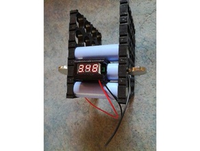 18650 voltmetre diy 3d print model - Mito3D