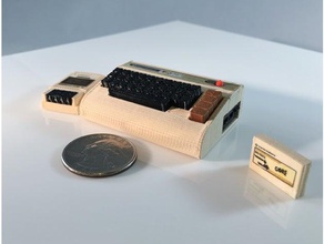 mini commodore vic-20 oyuncaklar ve oyunlar komodor bilgisayar sevimli dollhouse minyatür retro 3d print model - Mito3D