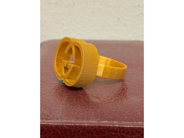 gucci anello anelli moda gioielli 3D print model - Mito3D