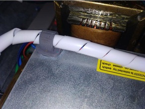 suporte para cabos porta tipo parafuso Impresora 3d accesorios el cable cadena de gestión cables apoyo 3d print model - Mito3D