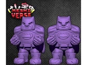 keshiverse - cómic de batman the dark knight returns juegos y juguetes vs superman comicbook dc comics héroe keshi pop super superhéroe juguete vinilo 3d print model - Mito3D