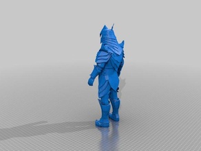 orc armadura humanos personas la skyrim 3d print model - Mito3D