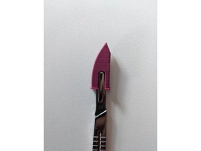 23 de bisturi, lâmina cobertura porta-ferramentas & caixas aliexpress tampa bisturi 3d print model - Mito3D