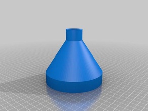 my customized customisable tube adaptor 3d print model - Mito3D