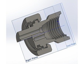 garrett pro connettore per cuffie l'elettronica 3d print model - Mito3D