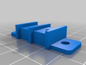 terminal block, m3 position 2 flache Laschen - Elektronik kundengebundene 3d print model - Mito3D