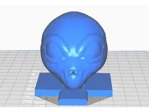 alien area 51 incense burner interchangeable decor aliens holder 3d print model - Mito3D