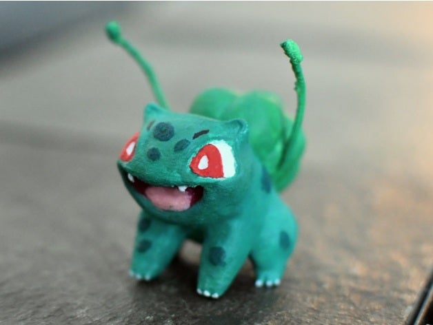 pokemon - bulbasaur creatures pikachu 3D print model - Mito3D