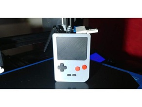 game boy pencil holder tool holders & boxes gameboy 3d print model - Mito3D