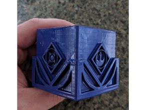 star wars holocron dice box toys & games jedi sith 3d print model - Mito3D