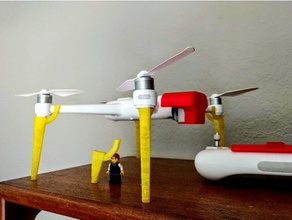 a fimi a3 extensões de perna r c veículos drone drones pés quadcopter 3d print model - Mito3D