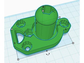 caliburn talon Kralle rearbutt Rasen 185 remix sport & im freien 3d print model - Mito3D