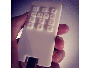 özel sakladı mini klavye düzenleme bilgisayar akıllı telefon tablet 3d print model - Mito3D