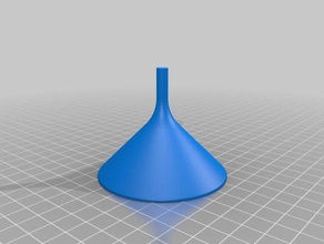 funil de vaso modo as ferramentas pequeno spiralized espiral impressão 3d print model - Mito3D