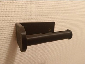 simple rouleau de papier toilette titulaire d rouleur la salle bains porte-papier 3d print model - Mito3D