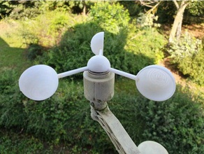 rotor, anemometre 3d print model - Mito3D