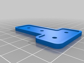 2020 external t connector - 3 mm holes parts customized 3d print model - Mito3D