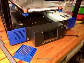 tt-sapphire snapin front-grill 3d printer accessories 3d print model - Mito3D