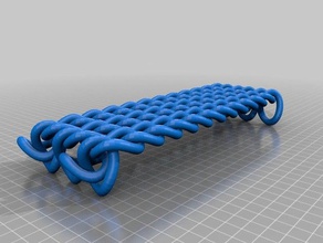 basit zincir özelleştirilebilir mühendislik 3d print model - Mito3D