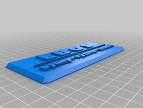 ebos office kundengebundene 3d print model - Mito3D