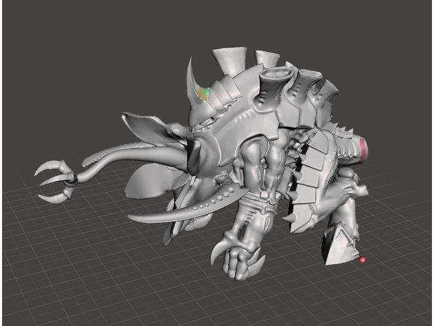haruspexhomebru creatures tyranid tyranids 3D print model - Mito3D