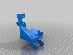 alanında mount kablo zincirleri zscrew koruyucu filment 3d yazıcı parçaları zinciri yönetimi 3d print model - Mito3D