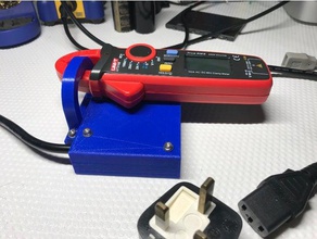 mains current loop clamp meter electronics diy enclosure multimeter test equipment 3d print model - Mito3D