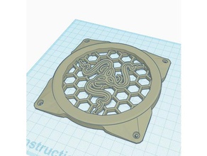 razer ventilateur grill L'impression 3d 3d print model - Mito3D
