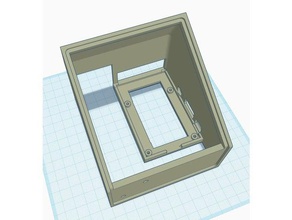 ender 3 lcd box w raspberry pi vassoio Stampante 3d accessori creality ender3 polpi octoprint 3d print model - Mito3D