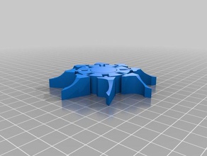 flexi-sun spinning maker Münze 3d-Druck-tests leer fidget spinner flexi flexibel makercoin Spinnen 3d print model - Mito3D