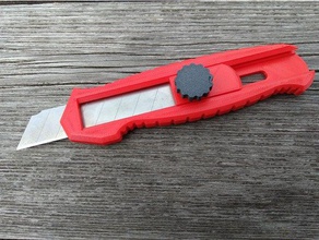box cutter version 2 stanley hand-Werkzeuge Messer tool tools 3d print model - Mito3D