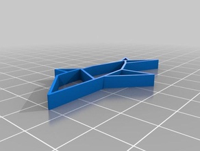 meine individuelle origami-Hai Tiere kundengebundene 3d print model - Mito3D
