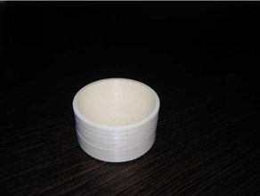 just cup needlework 3d print model - Mito3D