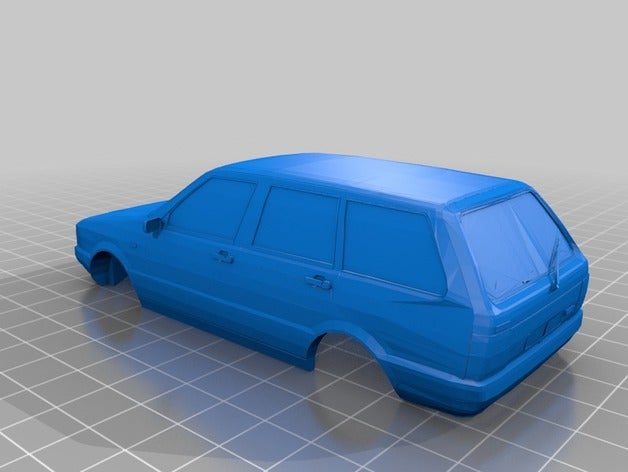 fiat elba juegos y juguetes fundido a presión diecast automóvil slotcar 132 coche de ranura 3D print model - Mito3D