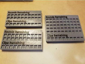 shadowrun ammo counters games 3d print model - Mito3D