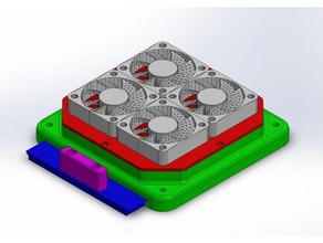 filtro de polvo impresión recinto Impresora 3d las piezas 3d print model - Mito3D