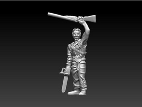 ash toys & games army darkness boomstick dungeons dragons evil dead mini miniature miniatures pathfinder 3d print model - Mito3D
