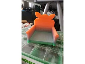furby Stuhl Spielzeug & Spiele Sessel Hocker - 3d print model - Mito3D